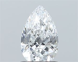Foto Diamante Natural 0.72 quilates, De pera , Color D, claridad VS2 y certificado GIA de