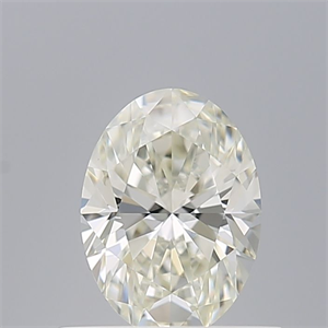 Picture of Natural Diamond 0.50 Carats, Oval with  Cut, H Color, VVS1 Clarity and Certified by IGI