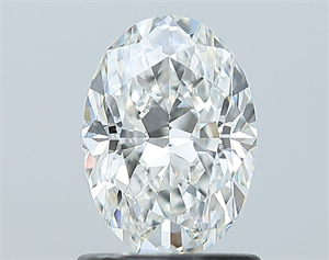 Picture of Natural Diamond 1.01 Carats, Oval with  Cut, G Color, VS2 Clarity and Certified by GIA