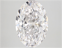 Natural Diamond 3.90 Carats, Oval with  Cut, D Color, FL Clarity and Certified by GIA