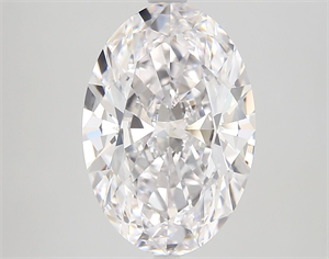 Picture of Natural Diamond 3.90 Carats, Oval with  Cut, D Color, FL Clarity and Certified by GIA