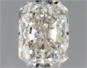 Natural Diamond 0.91 Carats, Radiant with  Cut, I Color, SI2 Clarity and Certified by GIA