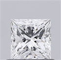 Diamante Natural 0.60 quilates, Princesa , Color D, claridad VS2 y certificado GIA
