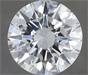 Natural Diamond 2.30 Carats, Round with Excellent Cut, H Color, VS2 Clarity and Certified by GIA