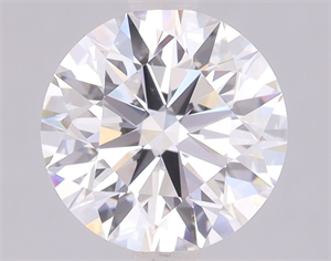 Picture of Lab Grown Diamond 2.16 Carats, Round with Ideal Cut, D Color, IF Clarity and Certified by IGI