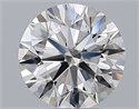 Natural Diamond 2.50 Carats, Round with Excellent Cut, D Color, VS2 Clarity and Certified by GIA