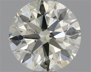 Picture of Natural Diamond 0.80 Carats, Round with Excellent Cut, N Color, VS2 Clarity and Certified by GIA