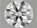 Diamante Natural 0.60 quilates, Redondo , Color H, claridad SI2 y certificado GIA