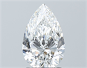 Natural Diamond 1.52 Carats, Pear with  Cut, E Color, VVS2 Clarity and Certified by GIA