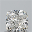 Diamante Natural 0.51 quilates, Del cojín , Color H, claridad SI1 y certificado GIA