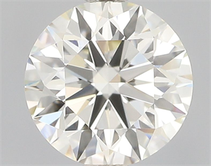 Picture of Natural Diamond 0.71 Carats, Round with Excellent Cut, K Color, VVS1 Clarity and Certified by GIA