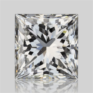 Foto Diamante Natural 0.70 quilates, Princesa , Color F, claridad VS1 y certificado GIA de
