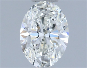 Picture of Natural Diamond 0.70 Carats, Oval with  Cut, H Color, VS1 Clarity and Certified by IGI