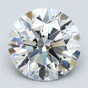 Picture of Natural Diamond 5.01 Carats, Round with Excellent Cut, I Color, VS2 Clarity and Certified by GIA