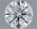 Natural Diamond 1.20 Carats, Round with Very Good Cut, H Color, SI1 Clarity and Certified by IGI
