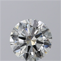 Diamante Natural 3.70 quilates, Redondo , Color H, claridad VS2 y certificado GIA