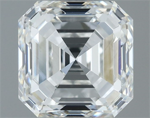 Picture of Natural Diamond 1.00 Carats, Asscher with  Cut, G Color, VS1 Clarity and Certified by IGI