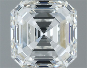 Picture of Natural Diamond 1.00 Carats, Asscher with  Cut, G Color, VS1 Clarity and Certified by IGI