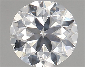 Picture of Natural Diamond 0.70 Carats, Round with Very Good Cut, F Color, SI1 Clarity and Certified by GIA