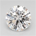 Del inventario de diamantes de laboratorio, 1.53 quilates, Redondo , Color F, claridad VVS2 y certificado IGI