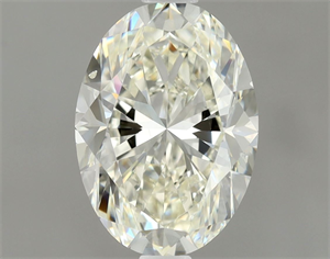 Foto Diamante Natural 1.50 quilates, Ovalado , Color K, claridad SI1 y certificado GIA de