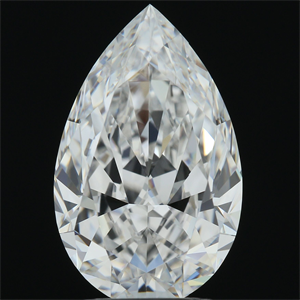 Foto Diamante Natural 2.98 quilates, De pera , Color F, claridad FL y certificado GIA de