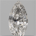 Diamante Natural 0.18 quilates, marqués , Color H, claridad VS2 y certificado IGI