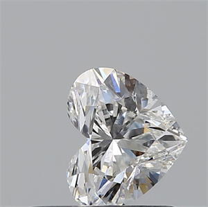 Picture of Natural Diamond 0.50 Carats, Heart with  Cut, F Color, SI2 Clarity and Certified by GIA