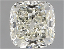 Natural Diamond 1.01 Carats, Cushion with  Cut, N Color, VS1 Clarity and Certified by GIA