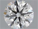Diamante Natural 0.50 quilates, Redondo , Color I, claridad VS2 y certificado GIA