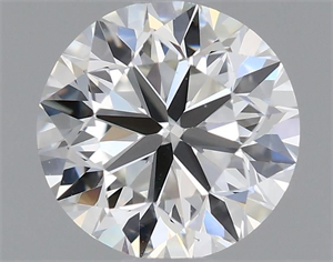 Foto Diamante Natural 0.70 quilates, Redondo , Color I, claridad VS1 y certificado GIA de