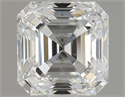Natural Diamond 1.20 Carats, Asscher with  Cut, E Color, VS2 Clarity and Certified by GIA