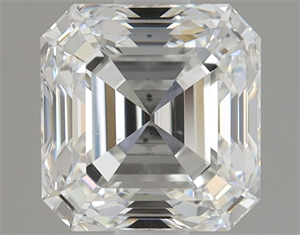 Picture of Natural Diamond 1.20 Carats, Asscher with  Cut, E Color, VS2 Clarity and Certified by GIA