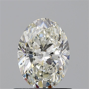 Foto Diamante Natural 0.74 quilates, Ovalado , Color J, claridad VVS1 y certificado GIA de