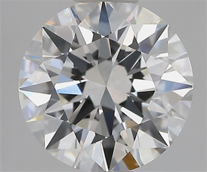 Picture of Lab Grown Diamond 1.51 Carats, Round with Excellent Cut, D Color, VVS2 Clarity and Certified by IGI