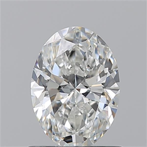 Picture of Natural Diamond 0.90 Carats, Oval with  Cut, G Color, VS1 Clarity and Certified by GIA