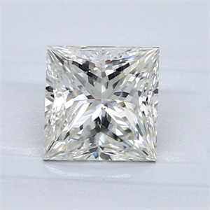 Picture of Natural Diamond 1.53 Carats, Princess with  Cut, J Color, SI2 Clarity and Certified by GIA