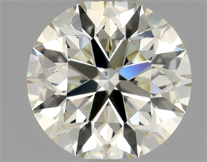 Picture of Natural Diamond 0.70 Carats, Round with Excellent Cut, N Color, VS2 Clarity and Certified by GIA
