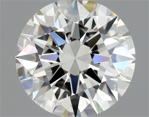 Picture of Natural Diamond 0.90 Carats, Round with Excellent Cut, H Color, VVS2 Clarity and Certified by GIA