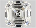 Natural Diamond 1.01 Carats, Asscher with  Cut, G Color, VS1 Clarity and Certified by GIA