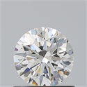Diamante Natural 0.70 quilates, Redondo , Color F, claridad VVS2 y certificado GIA