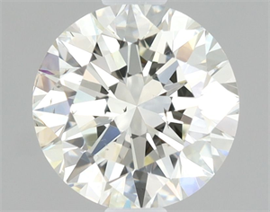 Picture of Natural Diamond 0.70 Carats, Round with Excellent Cut, K Color, SI1 Clarity and Certified by GIA