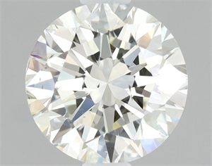 Picture of Natural Diamond 0.70 Carats, Round with Excellent Cut, K Color, SI1 Clarity and Certified by GIA