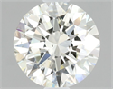 Diamante Natural 0.70 quilates, Redondo , Color K, claridad SI1 y certificado GIA