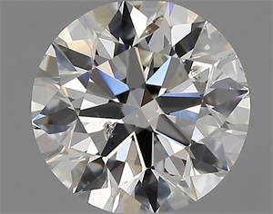 Foto Diamante Natural 0.90 quilates, Redondo , Color H, claridad SI2 y certificado GIA de