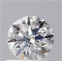 Diamante Natural 0.50 quilates, Redondo , Color D, claridad VS2 y certificado GIA
