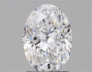 Picture of Natural Diamond 1.70 Carats, Oval with  Cut, D Color, VVS2 Clarity and Certified by GIA