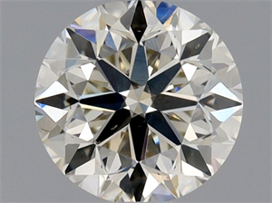 Picture of Natural Diamond 0.71 Carats, Round with Very Good Cut, L Color, SI1 Clarity and Certified by GIA