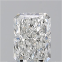 Natural Diamond 0.70 Carats, Radiant with  Cut, H Color, VS1 Clarity and Certified by GIA