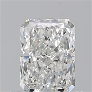 Picture of Natural Diamond 0.70 Carats, Radiant with  Cut, H Color, VS1 Clarity and Certified by GIA